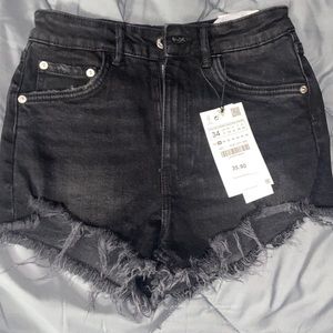 Zara denim shorts